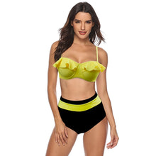 Load image into Gallery viewer, TYAKKVE Sexy 2019 Bikini Set Swimwear Women Print Swimsuit Push Up Polka Dots Bikini Plus Size BathingSuit Beachwear Biquini 3XL

